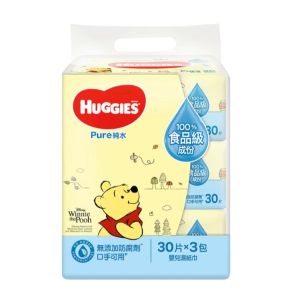 Huggies - 純水嬰兒濕紙巾30片3包裝
