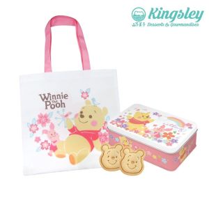 山下菓子 - Winnie the Pooh 牛油曲奇連罐及帆布袋