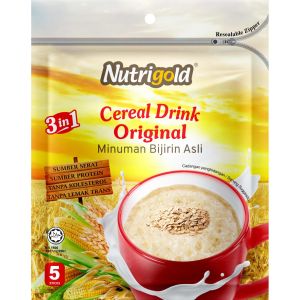 Nutrigold - 諾思樂 3合1 即沖麥片原味 28g x 5包 (馬來西亞製造)